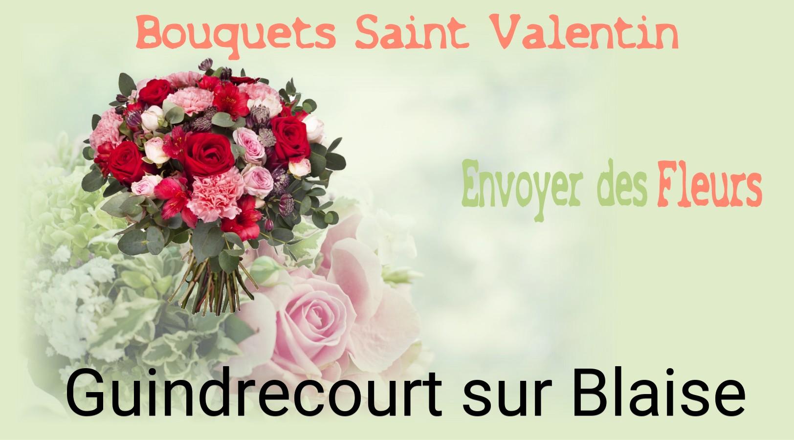 Roses de Saint-Valentin livrées à Guindrecourt-sur-Blaise